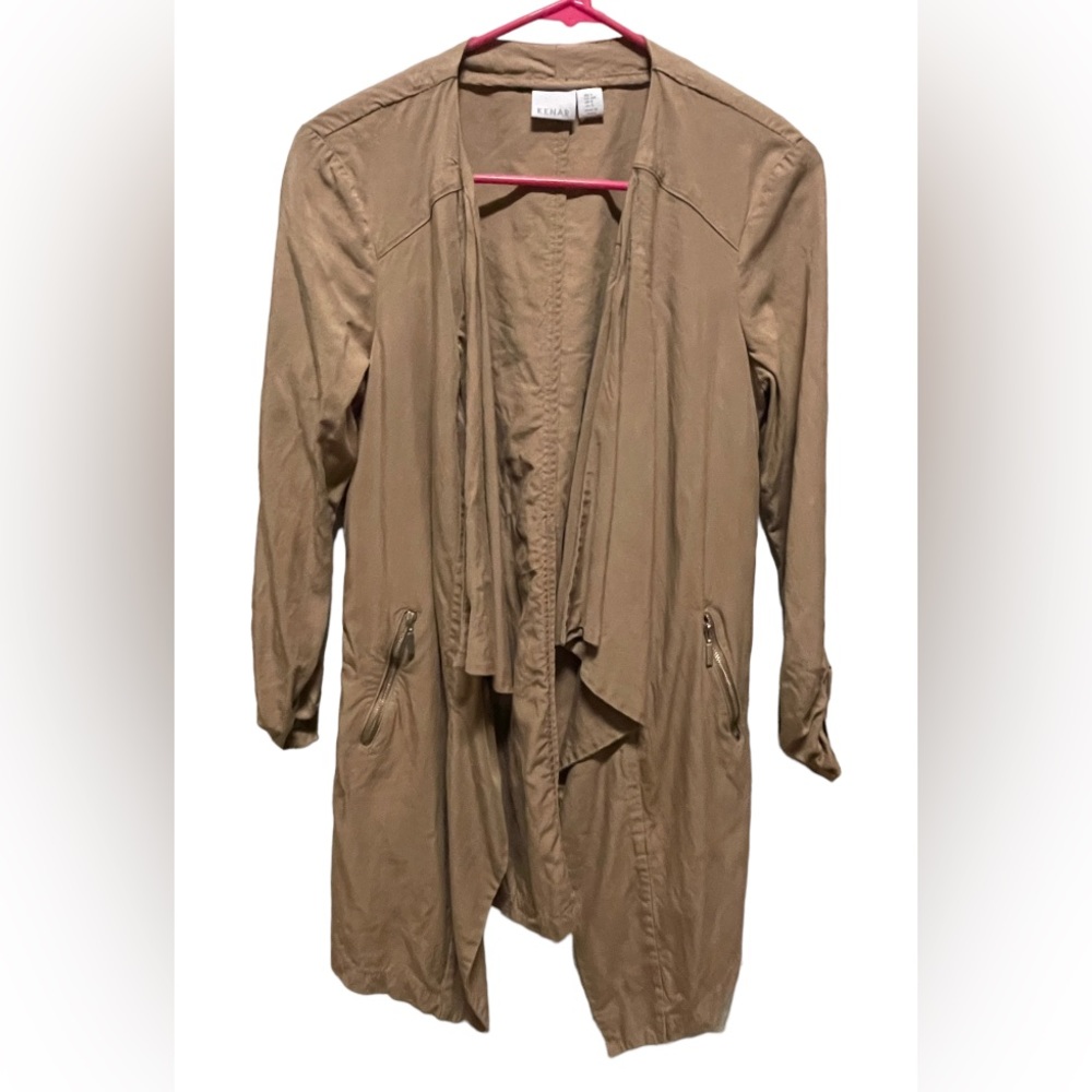 Kenar Drape Front Jacket